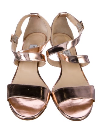 Jimmy Choo Patent Leather Sandals