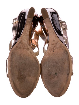 Jimmy Choo Patent Leather Sandals