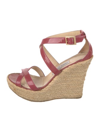 Jimmy Choo Leather Espadrilles