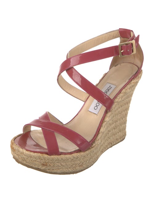 Jimmy Choo Leather Espadrilles