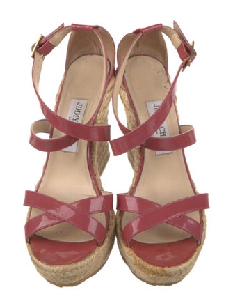 Jimmy Choo Leather Espadrilles