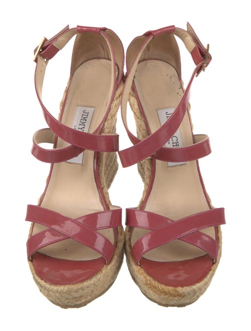 Jimmy Choo Leather Espadrilles