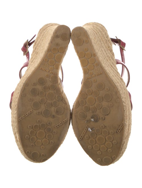 Jimmy Choo Leather Espadrilles