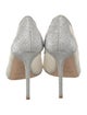 Jimmy Choo Mesh Glitter Accents Pumps