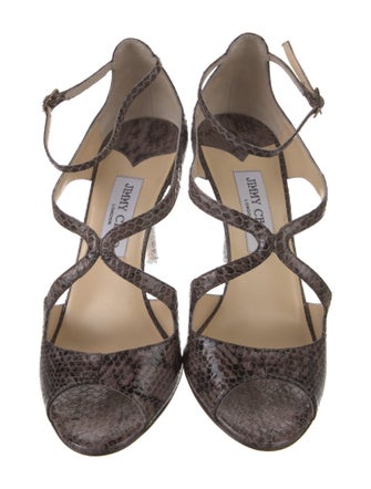 Jimmy Choo Snakeskin Sandals