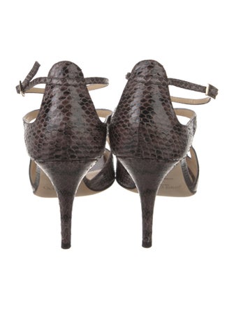 Jimmy Choo Snakeskin Sandals
