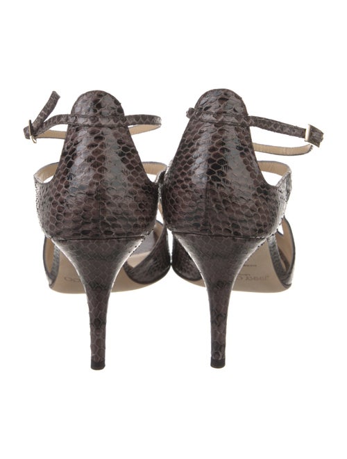 Jimmy Choo Snakeskin Sandals