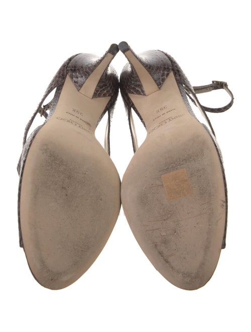 Jimmy Choo Snakeskin Sandals