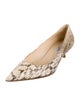 Jimmy Choo Snakeskin Animal Print Pumps