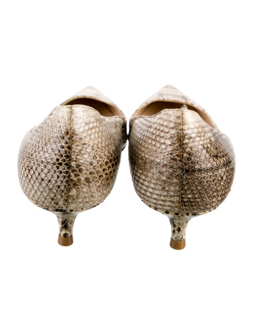 Jimmy Choo Snakeskin Animal Print Pumps