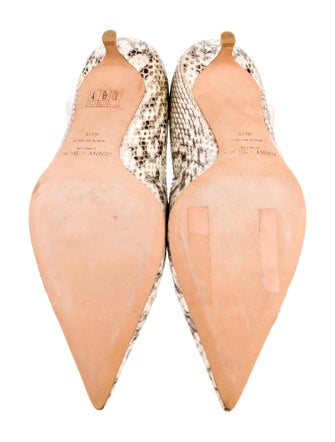 Jimmy Choo Snakeskin Animal Print Pumps