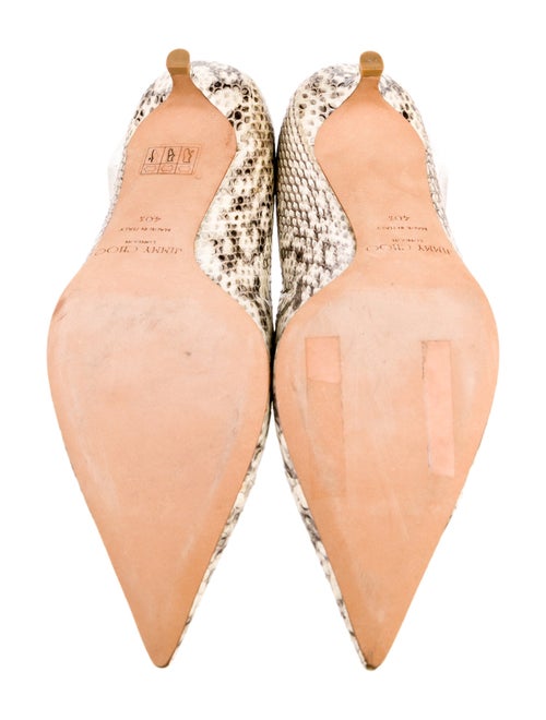 Jimmy Choo Snakeskin Animal Print Pumps