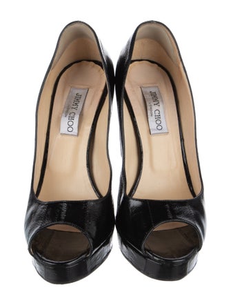 Jimmy Choo Patent Leather Sandals