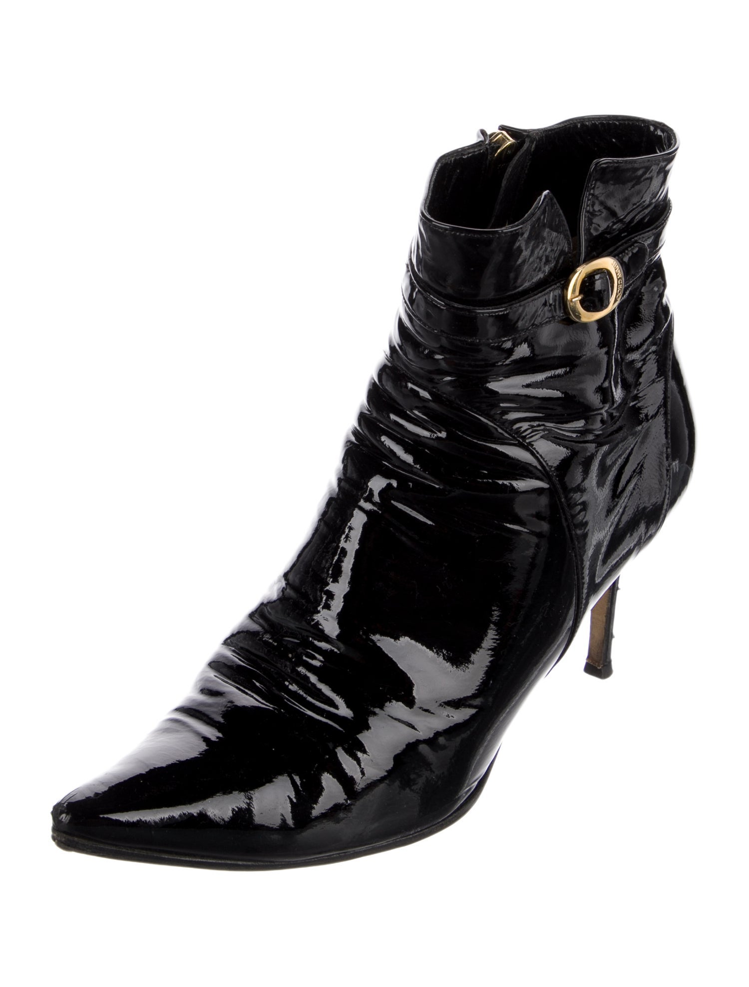 Jimmy Choo Patent Leather Boots