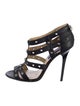 Jimmy Choo Leather Lasercut Accents Pumps