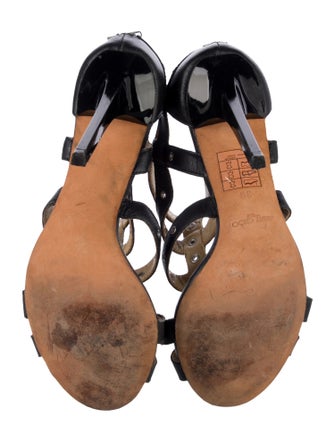 Jimmy Choo Leather Lasercut Accents Pumps