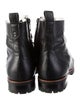 Jimmy Choo Leather Combat Boots