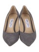 Jimmy Choo Suede Printed Pumps