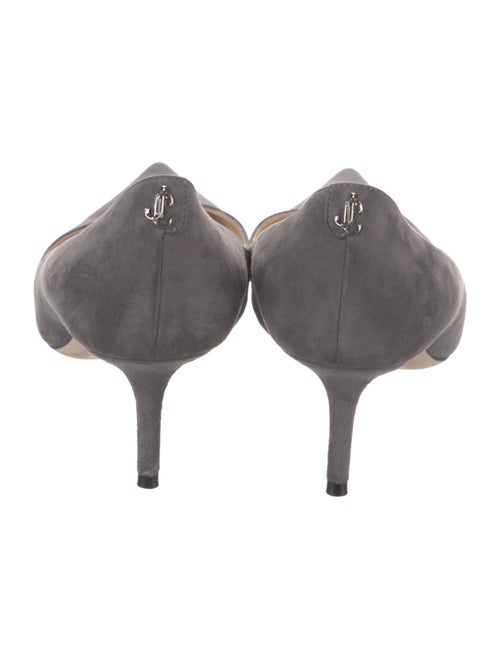 Jimmy Choo Suede Printed Pumps