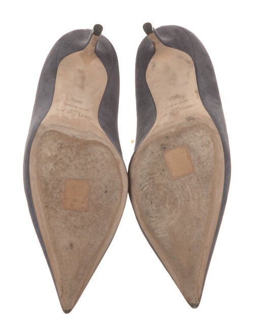 Jimmy Choo Suede Printed Pumps