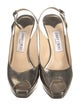 Jimmy Choo Leather Slingback Pumps