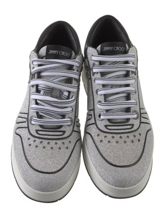 Jimmy Choo Glitter Sneakers