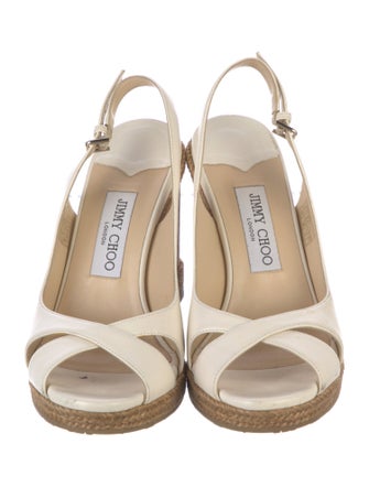 Jimmy Choo Leather Espadrilles