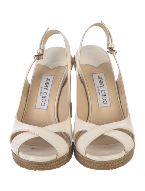 Jimmy Choo Leather Espadrilles