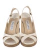 Jimmy Choo Leather Espadrilles