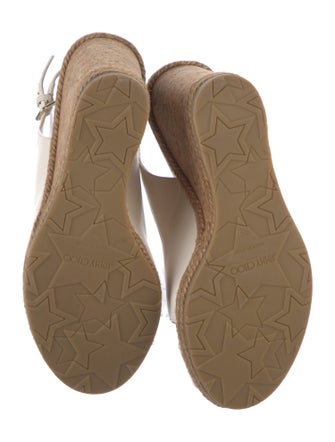 Jimmy Choo Leather Espadrilles