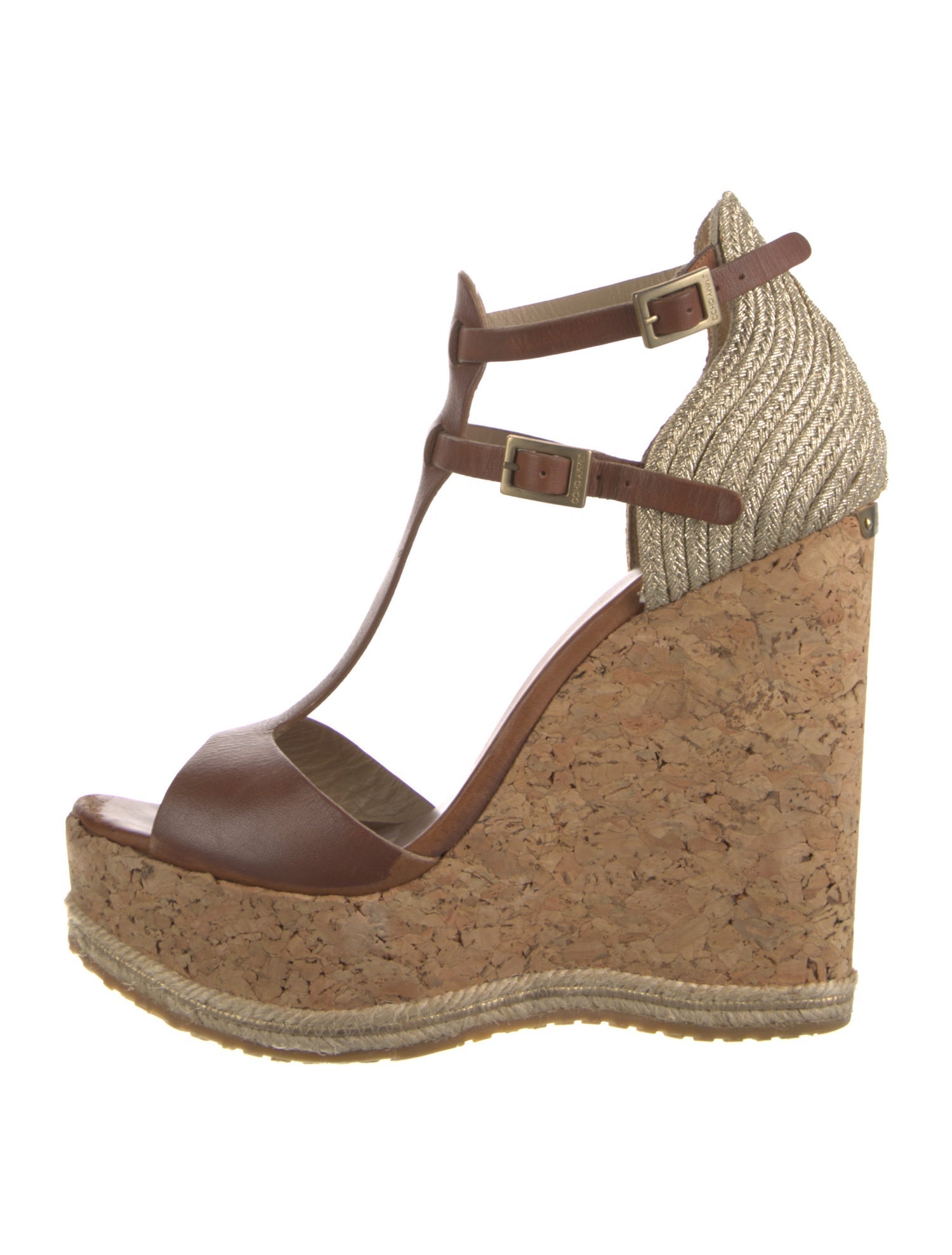 Jimmy Choo Leather Espadrilles