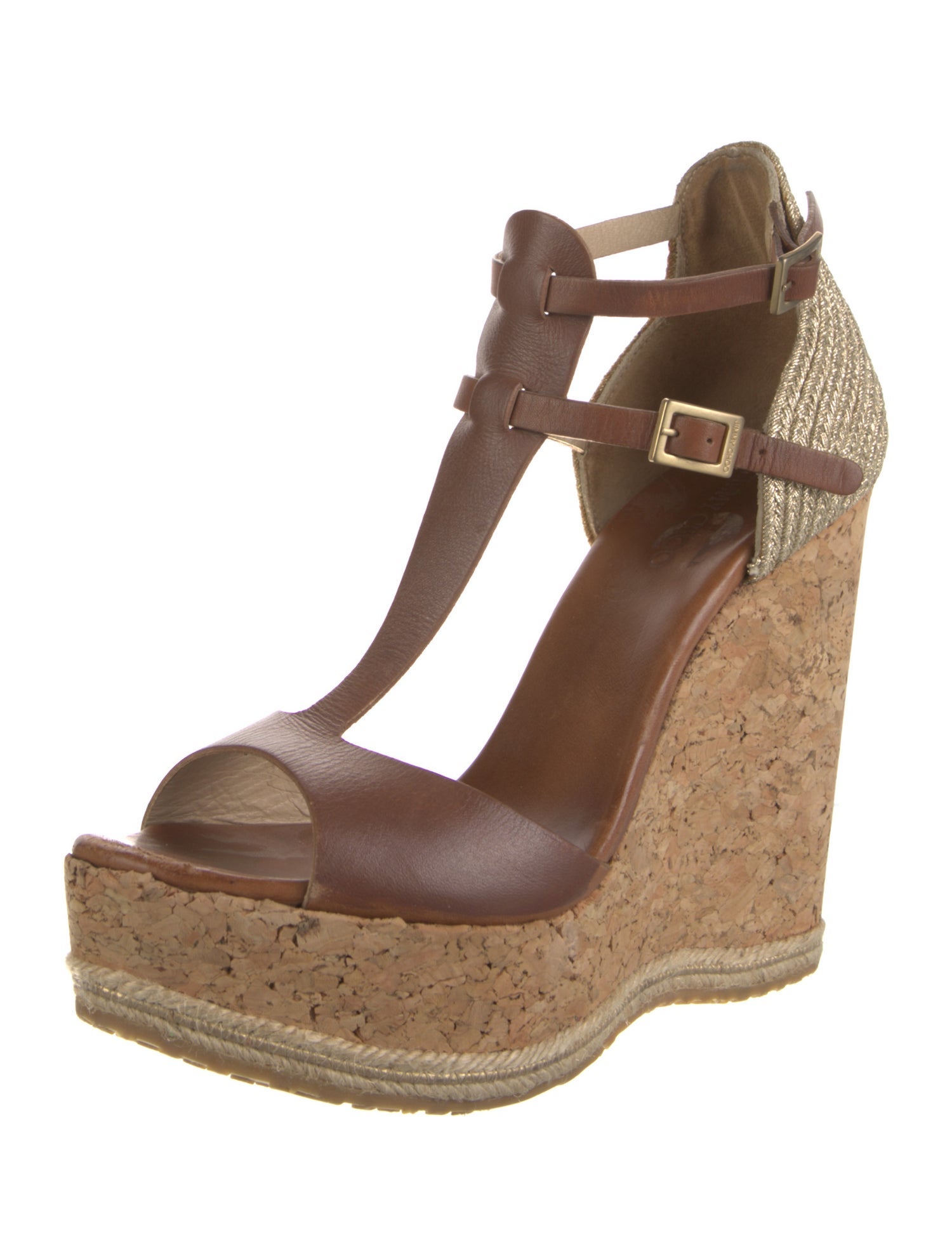 Jimmy Choo Leather Espadrilles