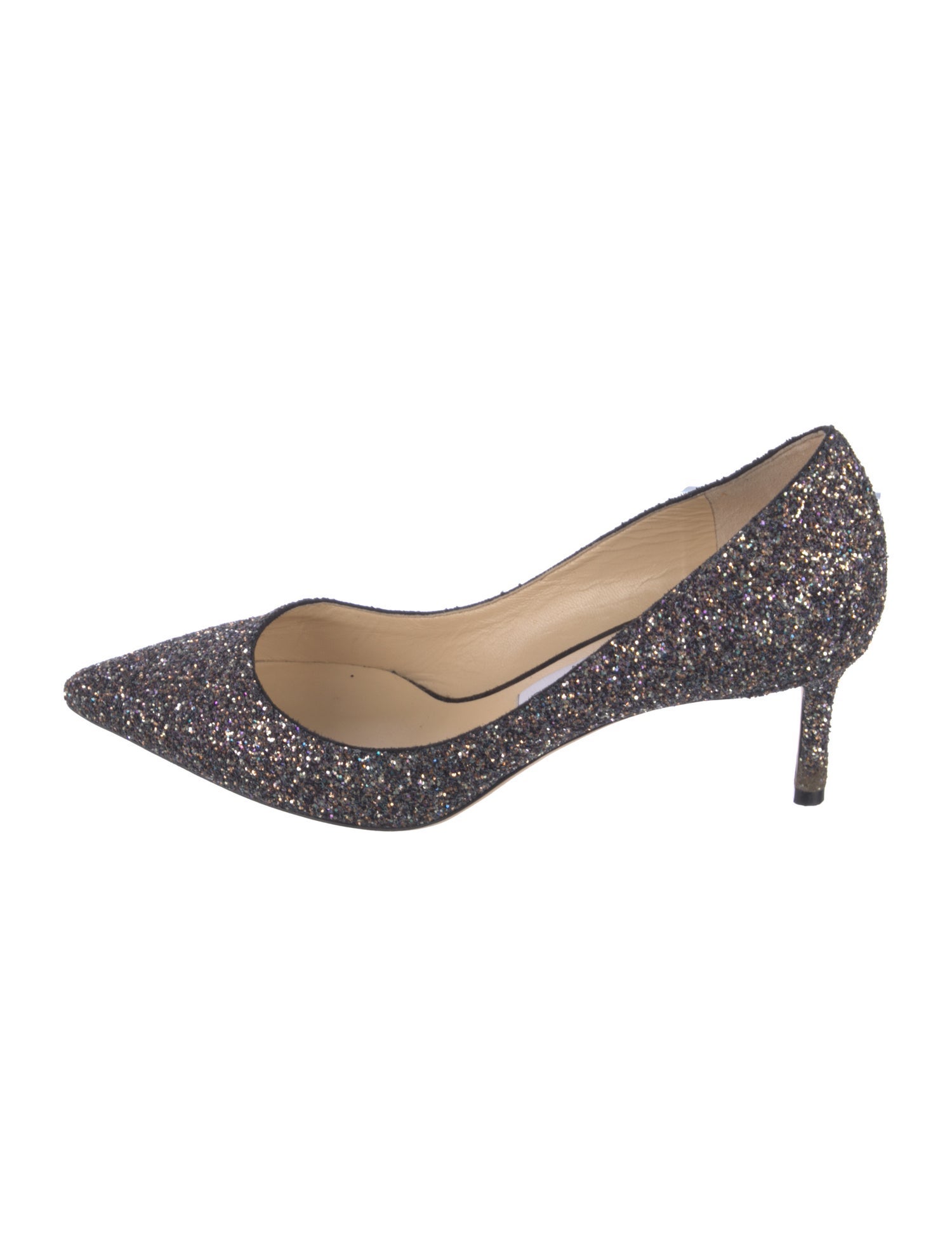 Jimmy Choo Glitter Glitter Accents Pumps