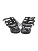 Jimmy Choo Rubber Studded Accents Gladiator Sandals