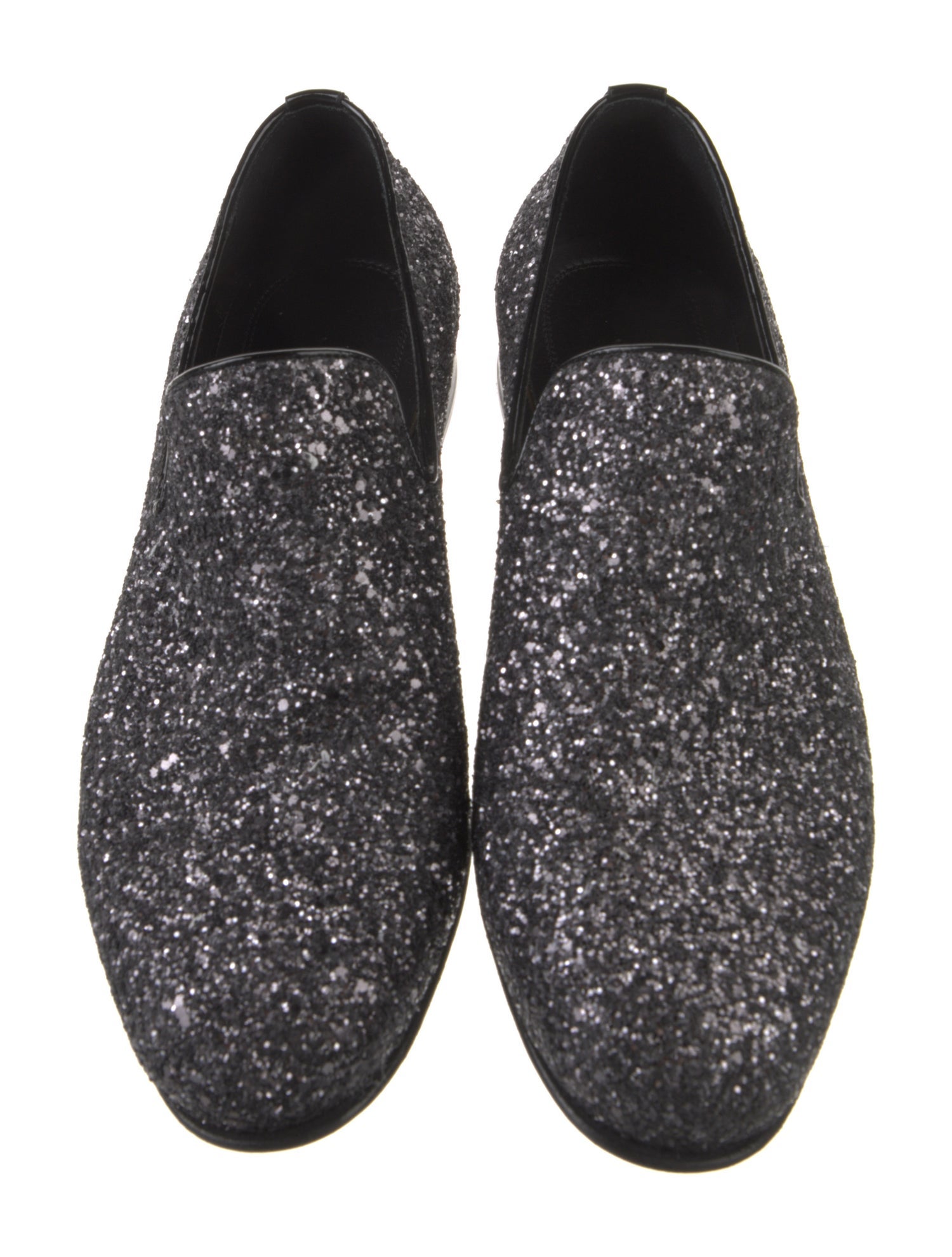 Jimmy Choo Glitter Loafers