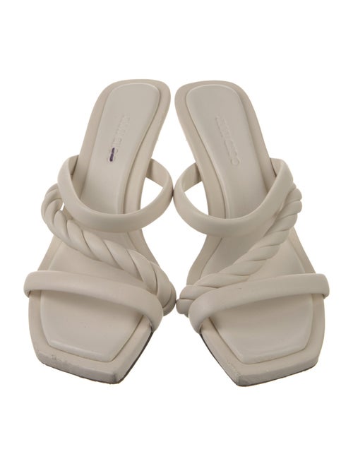 Jimmy Choo Leather Slides