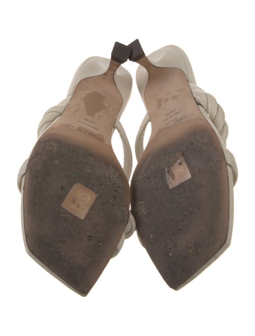 Jimmy Choo Leather Slides