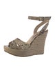 Jimmy Choo Snakeskin Animal Print Espadrilles