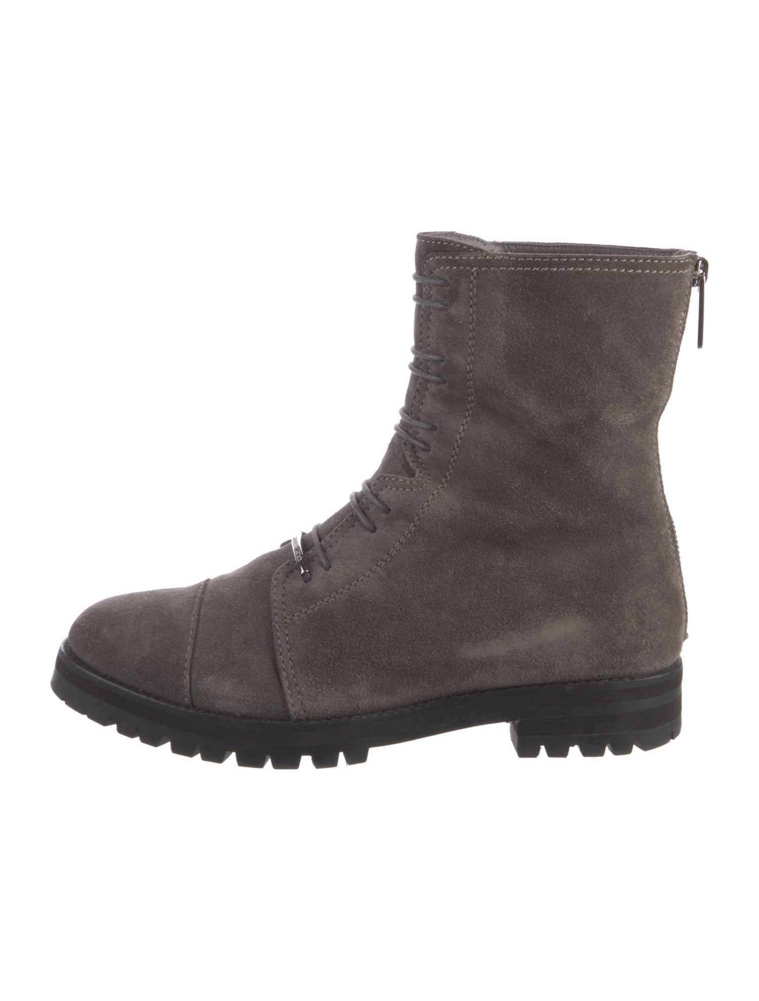 Jimmy Choo Suede Combat Boots