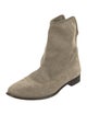 Jimmy Choo Suede Moto Boots