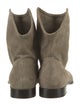 Jimmy Choo Suede Moto Boots