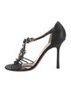 Jimmy Choo Suede T-Strap Sandals