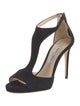 Jimmy Choo Suede T-Strap Pumps