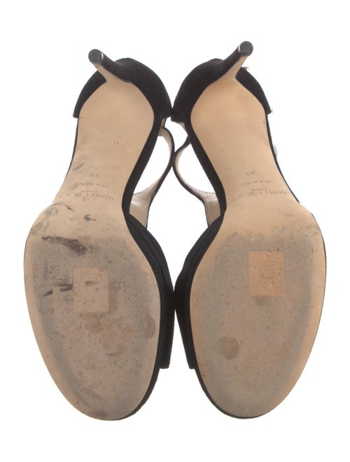 Jimmy Choo Suede T-Strap Pumps