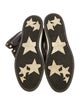 Jimmy Choo Glitter Printed Wedge Sneakers