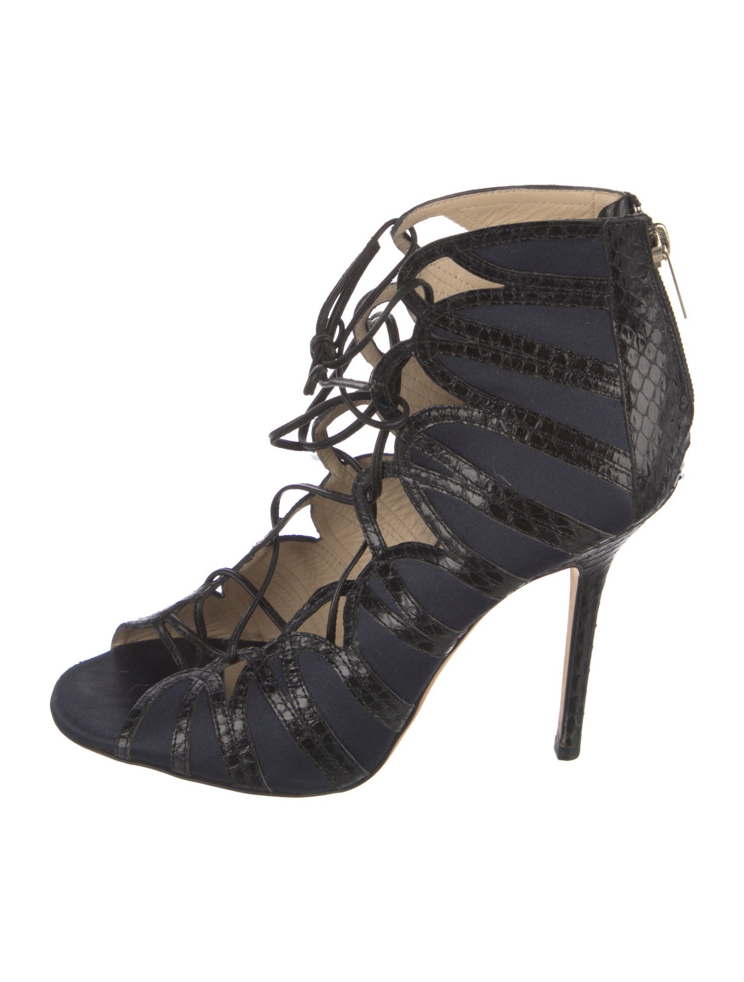 Jimmy Choo Snakeskin Animal Print Pumps