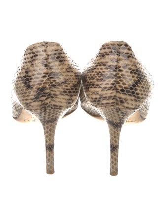 Jimmy Choo Snakeskin Animal Print Pumps