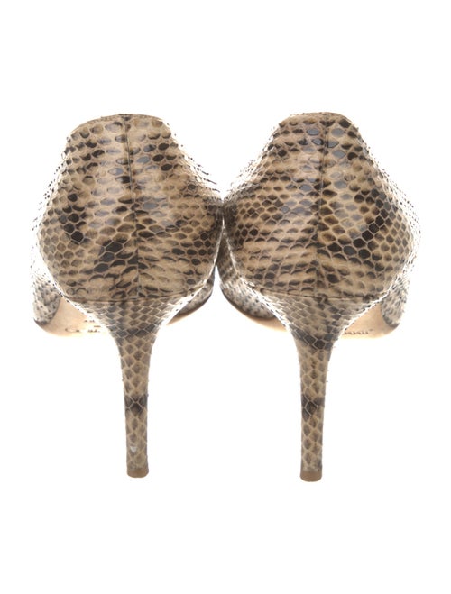 Jimmy Choo Snakeskin Animal Print Pumps