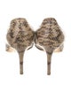 Jimmy Choo Snakeskin Animal Print Pumps