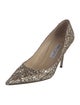 Jimmy Choo Glitter Glitter Accents Pumps
